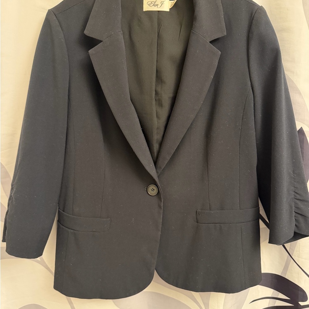 Eliza J Classic Black Blazer